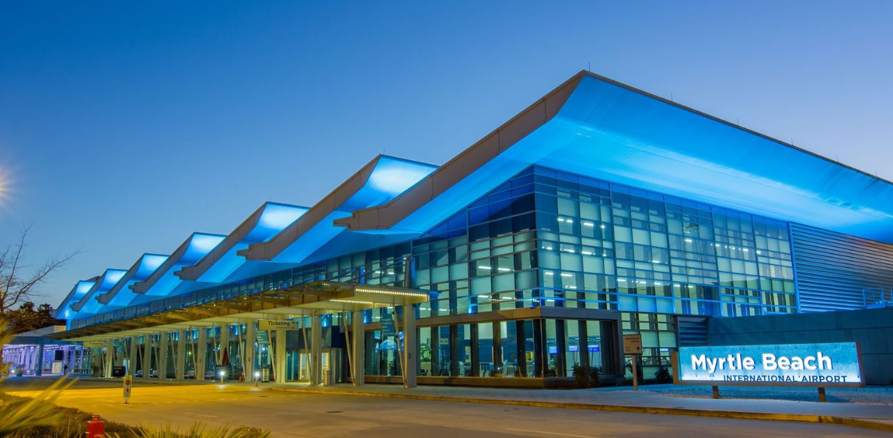 Spirit Airlines MYR Terminal