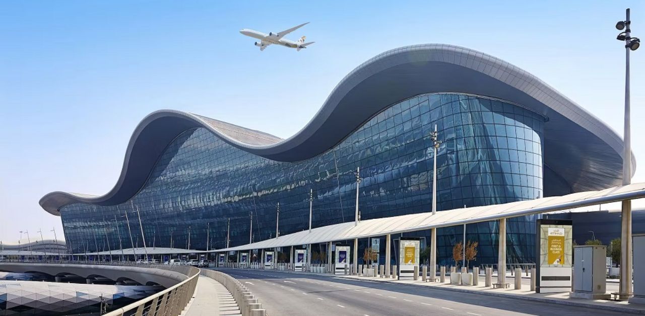 United Airlines AUH Terminal