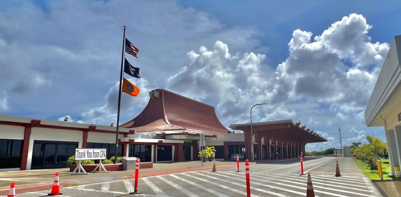 United Airlines SPN Terminal