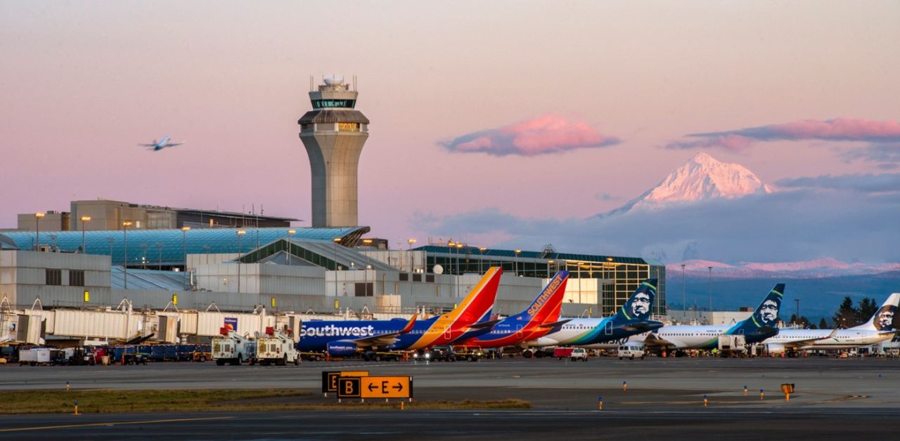 Asia Pacific Airlines PDX Terminal - Portland International Airport