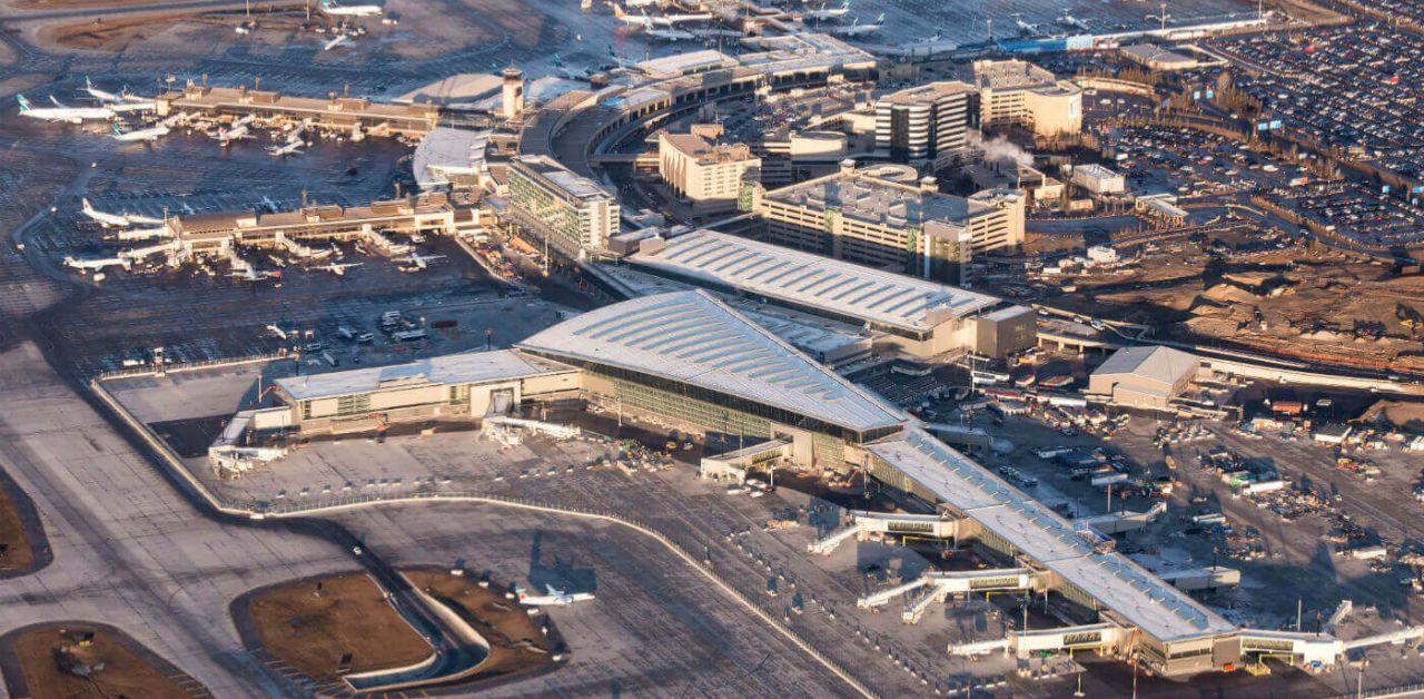 Lufthansa Airlines YYC Terminal – Calgary International Airport
