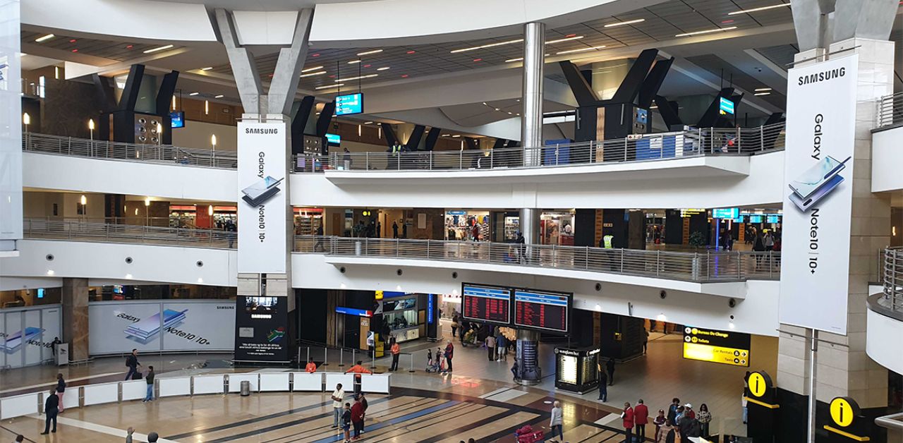 Egyptair JNB Terminal – O.R. Tambo International Airport